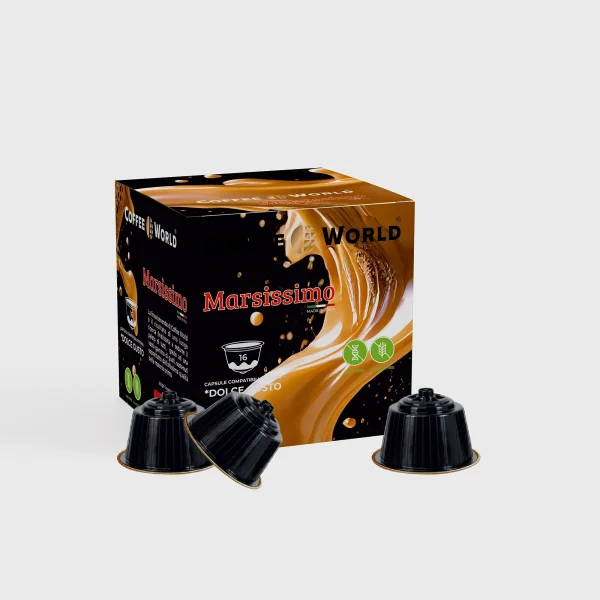 Marsissimo 16 Capsule Compatibili Nescafe* Dolce Gusto*